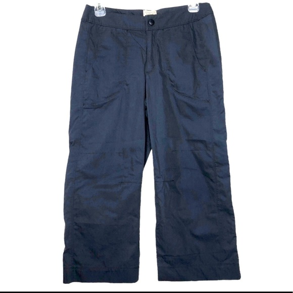 L.L. Bean Pants - 𝅺l.l. BEAN Cotton Blend Gorpcore Gray Cropped Utility Pants - Size 4